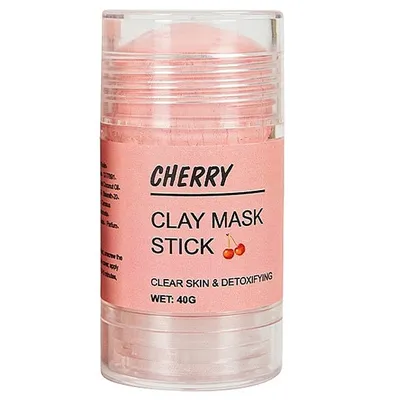 Melao Clay Mask Stick Cherry (Maska w sztygcie oczyszczająco - nawilżająca)