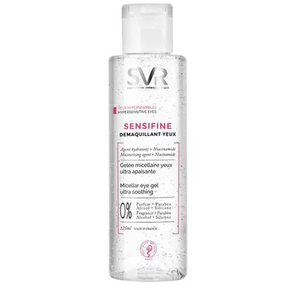 SVR Sensifine, Demaquillant Yeux [Micellar Eye Gel] (Kojący żel micelarny do demakijażu oczu)