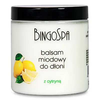 BingoSpa Balsam miodowy do dłoni z cytryną