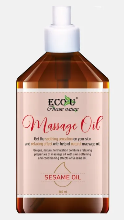 Eco U Choose Nature, Olejek do masażu z olejem sezamowym