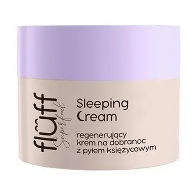 Fluff Superfood, Sleeping Cream (Regenerujący krem na dobranoc)