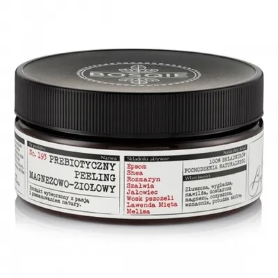 Bosqie Natłuszczający naturalny prebiotyczny peeling magnezowo-ziołowy