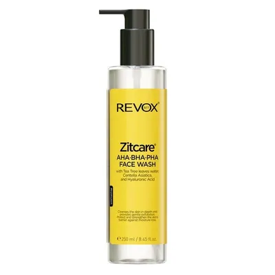 Revox Zitcare, AHA BHA PHA Face Wash (Żel do mycia twarzy)