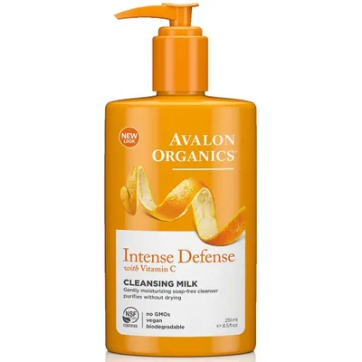 Avalon Organics Vitamin C Renewal, Hydrating Cleansing Milk (Nawilżające mleczko do twarzy z witaminą C)