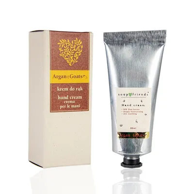 Soap & Friends Argan & Goats Hand Cream (Krem do rąk z 20% masłem shea)