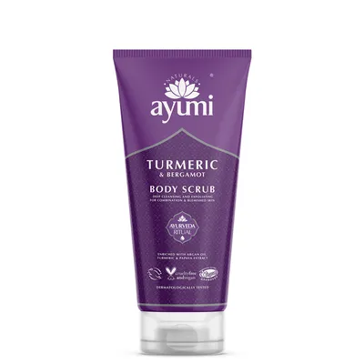 Ayumi Turmeric & Bergamot Body Scrub (Rozjaśniający peeling do ciała)