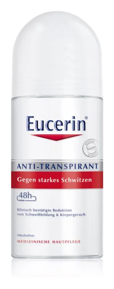 Eucerin Anti-transpirant 48h Roll-on (Antyperspirant przeciw nadmiernej potliwości)