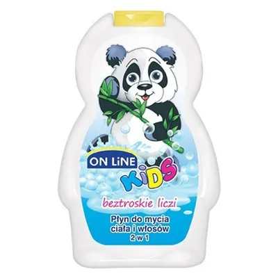 On Line Kids, Płyn do mycia ciała i włosów 2w1 (różne rodzaje)