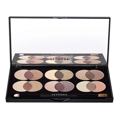 Sephora Mixology, Nude & Fresh, Eyeshadow Palette (Paleta neutralnych cieni do powiek)