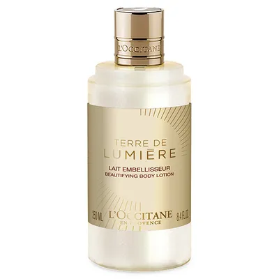 L'Occitane Terre de Lumière, Beautyfying Body Lotion (Upiększające mleczko do ciała)