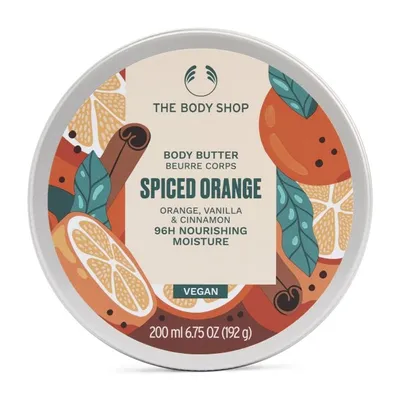 The Body Shop Spiced Orange, Body Butter (Wegańskie masło do ciała `Pikantna Pomarańcza`)