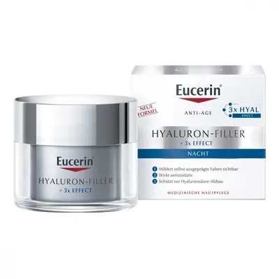 Eucerin Hyaluron - Filler Night Cream, Krem na noc przeciwzmarszczkowy