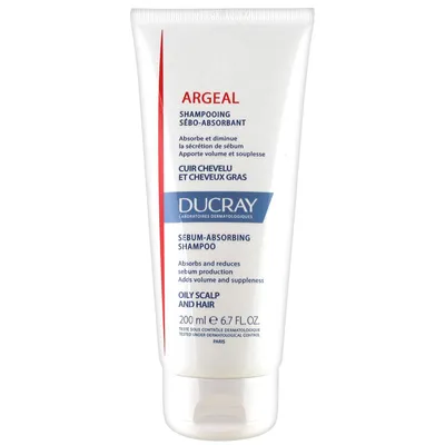 Ducray Argeal (Szampon - krem na bazie glinki absorbujący nadmiar sebum)