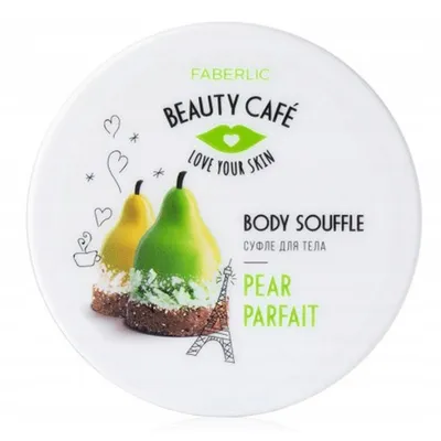 Faberlic Beauty Cafe, Pianka do ciała  `Gruszkowe Parfait`