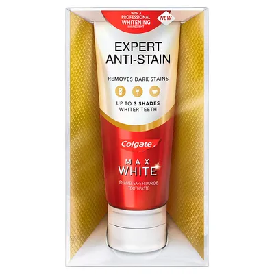 Colgate Colgate Max White Expert, Anti-Stain Toothpaste (Wybielająca pasta do zębów)