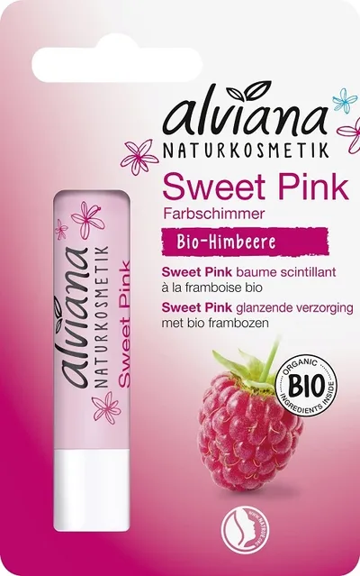Alviana Naturkosmetik Lip Balm Sweet Pink (Balsam do ust)