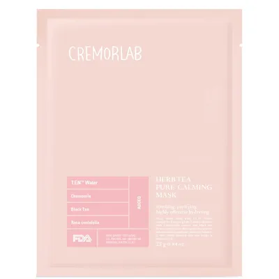 Cremorlab Herb Tea Pure Calming Mask (Oczyszczająco- łagodząca maska w płachcie)