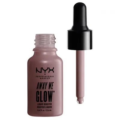 NYX Professional Makeup Away We Glow Liquid Booster (Rozświetlacz w płynie)