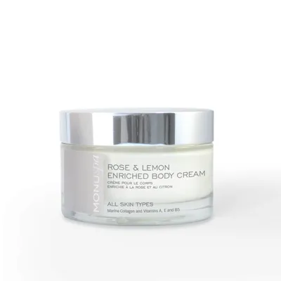 MONU Professional Skincare SPa, Rose & Lemon Enriched Body Cream (Rose & Lemon bogaty krem do ciała)