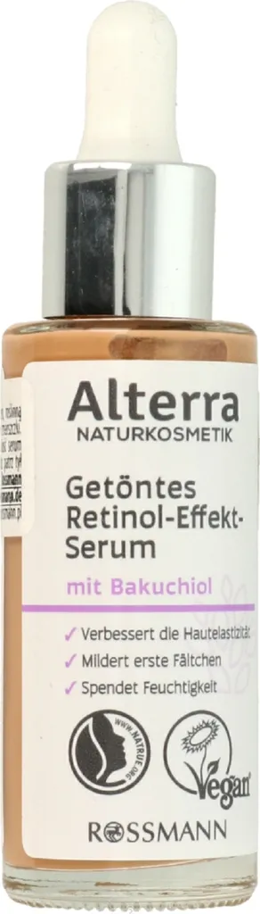 Alterra Getontes Retinol-Effekt-Serum mit Bakuchiol (Serum do twarzy z bakuchiolem)