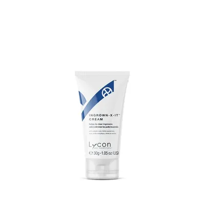 Lycon Ingrown-X-IT Cream (Krem z  kwasem salicylowym, kwasami AHA oraz wyciągiem z arniki)