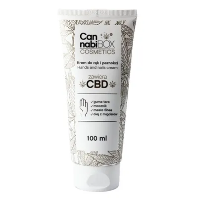 Cannabibox Cosmetics Krem do rąk i paznokci