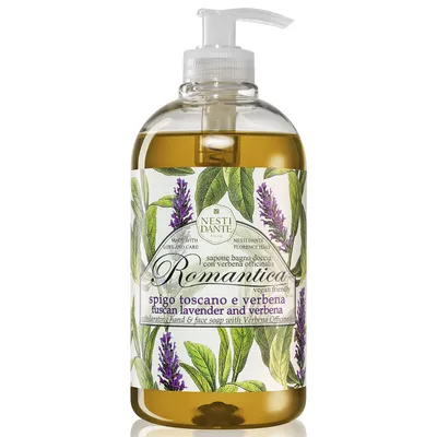 Nesti Dante Romantica, Wild Tuscan Lavender and Verbena Soap (Mydło w płynie)