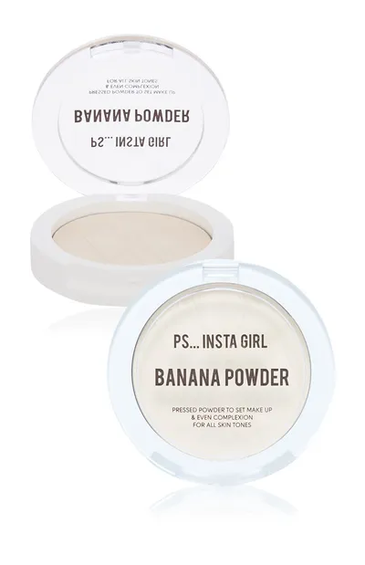 PS... Pro PS... Insta Girl, Banana Powder (Prasowany puder Bananowy)