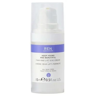 REN Keep Young and Beautiful, Firm and Lift Eye Cream (Ujędrniający i liftingujący krem pod oczy)