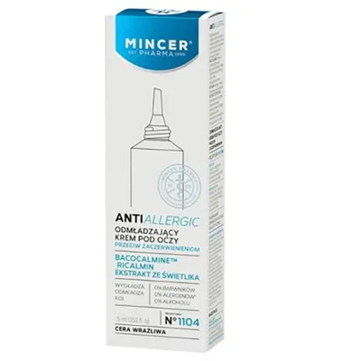 Mincer Pharma AntiAllergic, Odmładzający krem pod oczy No. 1104
