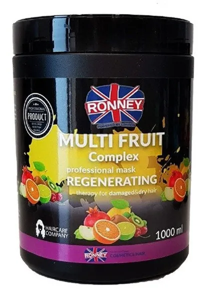 Ronney Multi Fruit Complex, Professional Regenerating  Mask (Maska regenerująca włosy zniszczone)