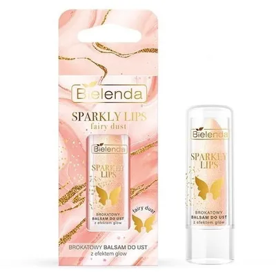 Bielenda Sparkly Lips, Brokatowy balsam do ust z efektem glow `Fairy Dust`