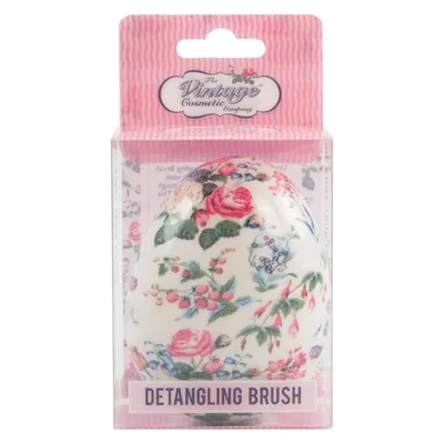 The Vintage Cosmetic Company Company Floral Detangling Brush (Szczotka do włosów)