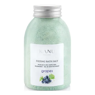 Kanu Nature Fizzing Bath Salt Grape (Sól musująca do kąpieli `Winogrono`)