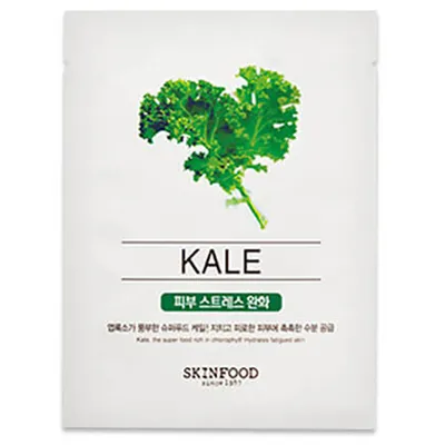 SkinFood Beauty in a Food, Kale Mask Sheet (Maska w płachcie z wyciągiem z jarmużu)