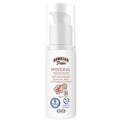 Hawaiian Tropic Mineral Skin Nourishing Facial Milk SPF 30 (Mleczko do opalania twarzy)