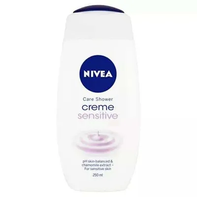 Nivea Creme Sensitive, Kremowy żel pod prysznic do skóry wrażliwej