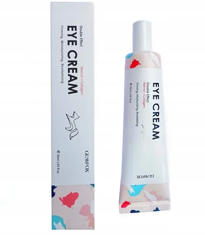 Glamfox Double Effect Eye Cream Retinol and Collagen (Krem pod oczy z retinolem i kolagenem)
