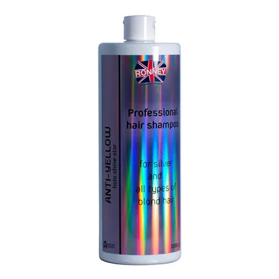 Ronney HoLo Shine Star, Anti-Yellow Shampoo (Szampon do włosów blond, rozjaśnianych i siwych)