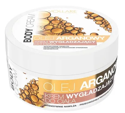 Vollare Cosmetics Wygładzający krem do ciała 'Olej arganowy'