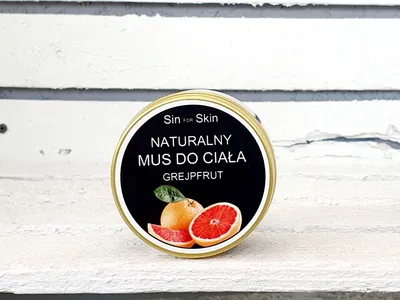 Sin For Skin Mus do ciała `Grejpfrut`