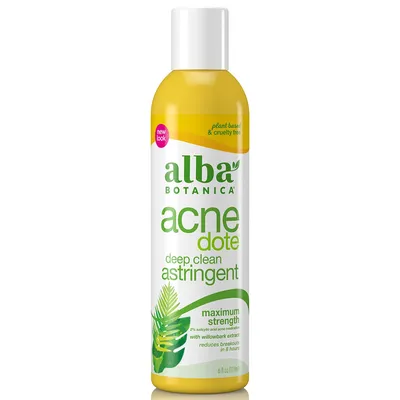 Alba Botanica Acnedote, Deep Clean Astringent (Głęboko oczyszczający tonik do twarzy)