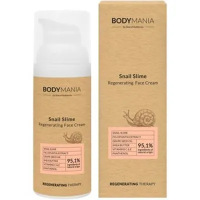 Stara Mydlarnia Body Mania, Snail Slime  Regenerating Face Cream (Regenerujący krem do twarzy ze śluzem ślimaka)