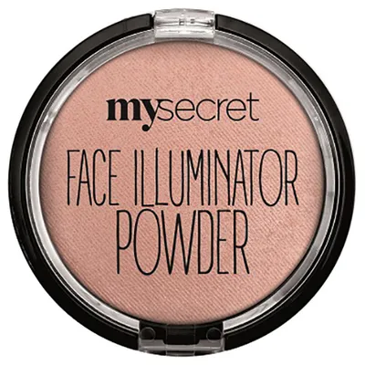 My Secret Sparkling Beige, Face Illuminator Powder (Wypiekany puder rozświetlający)