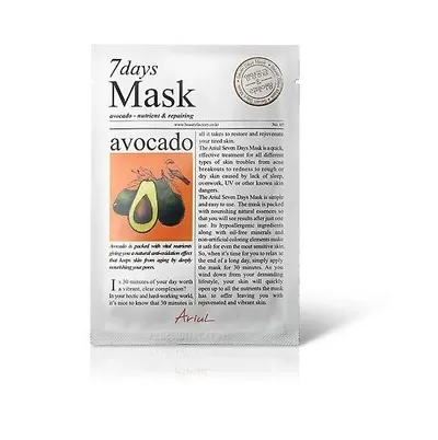 Ariul 7 Days Mask Avocado (Maska do twarzy `Awokado`)