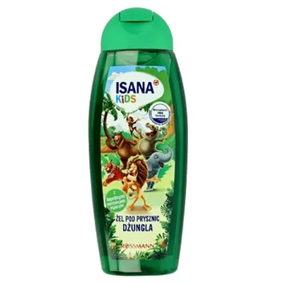 Isana Kids, Żel pod prysznic `Dżungla`