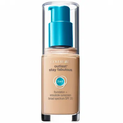 CoverGirl Outlast, Stay Fabulous, 3-in-1 Foundation (Super trwały udoskonalający podkład 3 w 1)