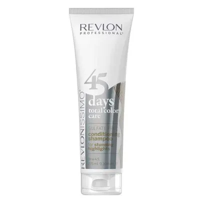 Revlon 45 Days Total Color Care,  Sulfate Free 2 in 1 Shampoo & Conditioner for Stunning Highlights (2 w 1 szampon i odżywka do włosów)