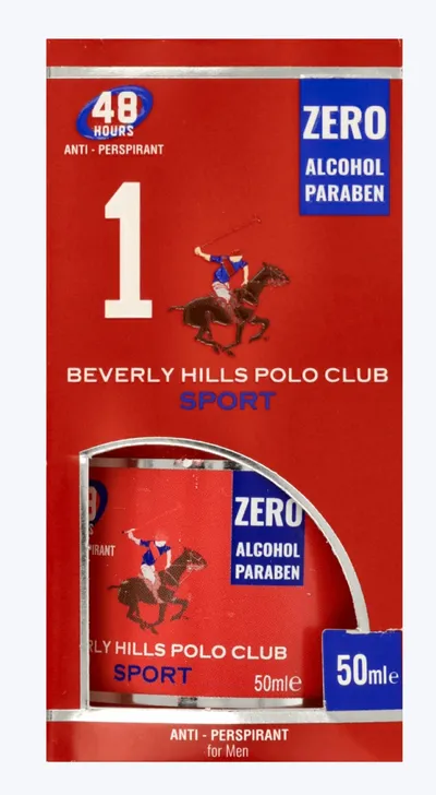 Beverly Hills Polo Club Sport Anti-Perspirant 48h for Men (Antyperspirant dla mężczyzn)