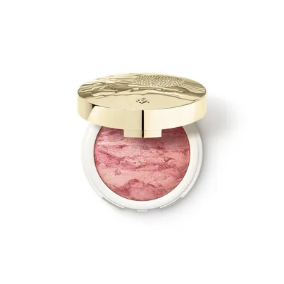 Kiko Milano Gold Reflections, Fusion Glow Blush (Wypiekany róż do policzków)